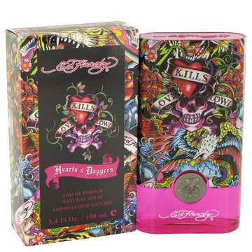 Ed Hardy Hearts & Daggers by Christian Audigier Eau De Parfum Spray for Women